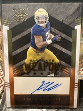 Kyren Williams - 2022 Leaf Ultimate Draft Weapon Gold -  RC AUTO /75 #UW-KW1