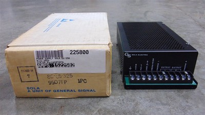 NEW SOLA 86-05-325 Component Type Power Supply Custom Rectifier 5VDC 25A