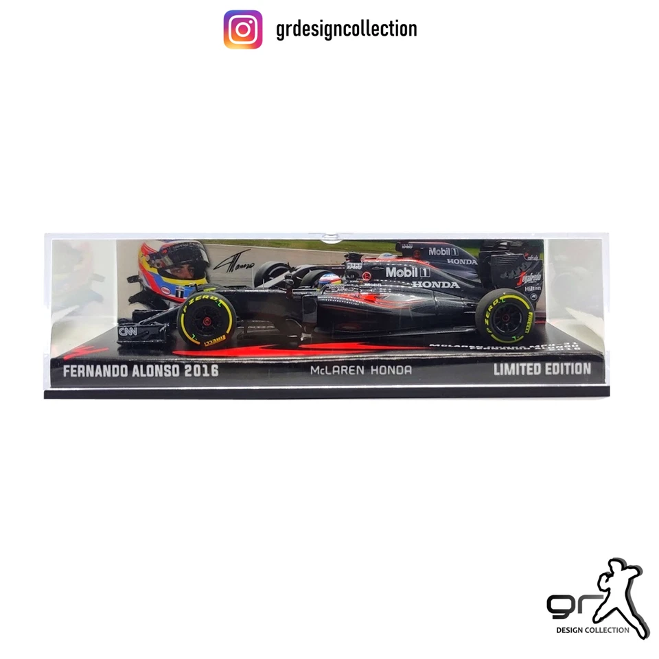 Fernando Alonso - McLaren Honda MP4-31 - F1 GP 2016 / Minichamps / 1:43 - Immagine 2 di 4
