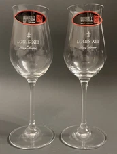 Louis XIII Cognac Riedel Vinum Crystal Glasses Set Of 2 Remy Martin Henessey