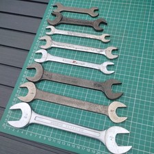 BSW Whitworth Spanners – Mixed Brands/Condition -  Garage/Workshop Job Lot