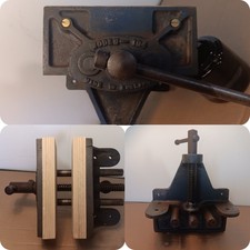 Produktbild - Vintage Woden No.194 Holzbearbeitung Schraubstock 6” Made In England Carpenter’s Clamp