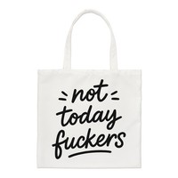 Not Today F Ckers Regular Tragetasche Frech Lustig Scherz Geburtstag Vatertag