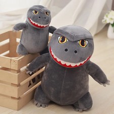20CM Godzilla Q Version Plush Toy Cute Soft Stuffed Doll Sofa Decor Kids Gift