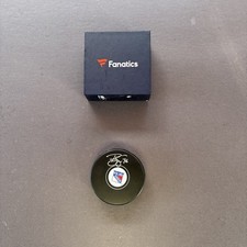 Brady Skjei Autographed Signed Rangers Logo Puck-Fanatics Hologram