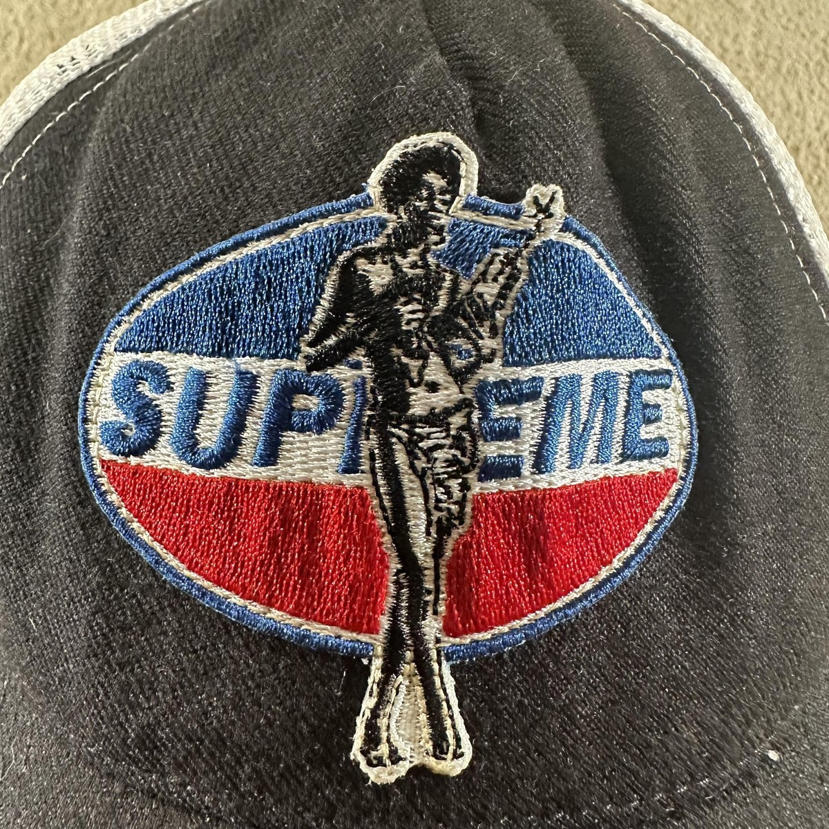 Supreme Hysteric Glamour Hat Cap Snap Back Black Mesh Trucker Made