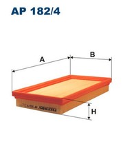 Luftfilter FILTRON AP 182/4 Filtereinsatz für RIO KIA DC 1 16V