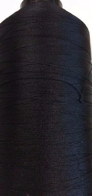 BLACK Bonded Polyester Thread Heavy Duty UV Resistant,V92  Gazebos, tents - Image 2 of 3