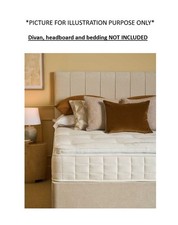 HYPNOS *Long* single mattress 90x200cm 3FT Pillowtop Boutique Beaumont with zips