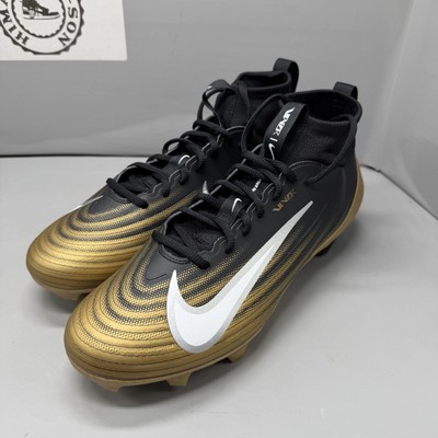 Mens 9.5-Nike Air Zoom Vapor Pro 1 Black Gold FB3298-003 nby Football Cleats NIKE Men ZOOM AIR VAPOR PRO 1 NRG BLACK/GOLD FOOTBALL CLEATS  main image 3