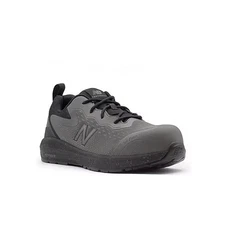 New Balance Midlogigs-9D Men's Composite Toe Athletic Shoe, Black/Gray, 9, D,
