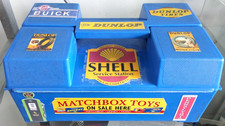 Vintage 24 x Matchbox Carry Case + Trays c1981 Decorated with Motoring Stickers