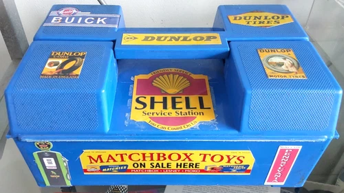 Vintage 24 x Matchbox Carry Case + Trays c1981 Decorated with Motoring Stickers