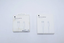 Lot of 2 Apple 1m USB-C to Lightning Cables A2561 NEW