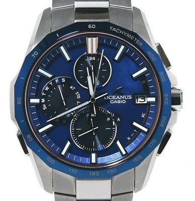 CASIO OCEANUS Manta OCW-S4000E-2AJF Titan Herrenuhr mit Box
