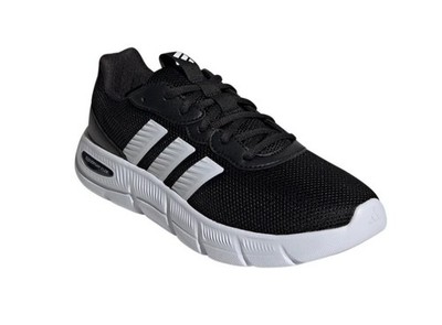 adidas Women's Cloudfoam Flex Sneaker, Black, Size 9, Lightweight