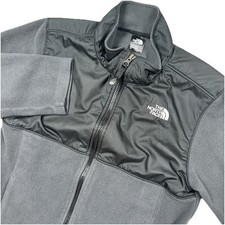 The North Face Glacier Youth Large 14-16 Black Fleece Full Zip