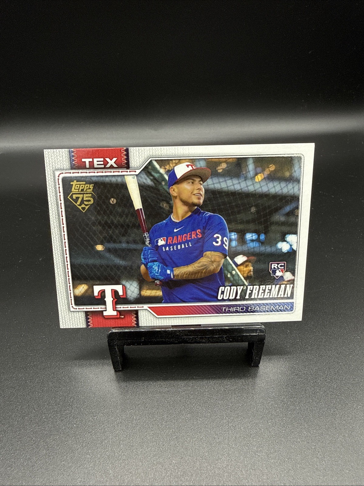 2026 Topps Series 1 Cody Freeman RC Golden Mirror Variation SSP #224