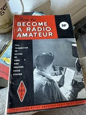How To Become A Radio Amateur 1959 18th Edition Paperback ARRL 25A3785