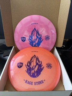 Discmania Fd1 Lux Vapor Rage Stone Disc Golf Pair