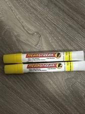 2 Pack Sharpie Mean Streak Marking Stick Broad Tip Yellow 85005