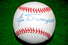 Jim Davenport Autographed Baseball New Listings Today PSA COA Giants Auto*******