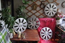 4 x Original Radkappe silbergrau 14 Zoll VW Up - 1S0601147G