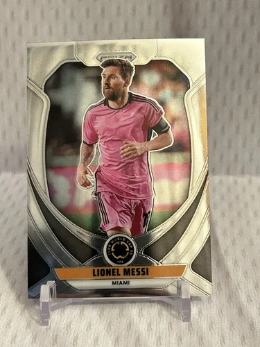 World Cup Lionel Messi 2025 Panini Prizm World Cup Lionel Messi Silver Prizm