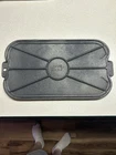 VINTAGE WAGNER WARE CAST IRON 17" GRIDDLE STYLIZED LOGO & Makers Mark B