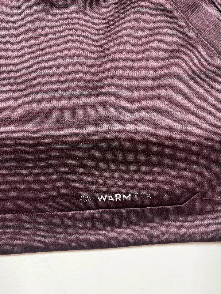 Sudadera con Capucha Tek Gear Para Hombres XL Borgoña Granate WarmTEK Forrada de Vellón Pullover Sudadera Foto 4 de 4