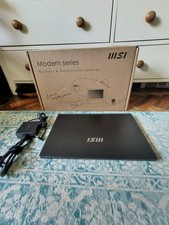 MSI Modern 15 - Intel Core 5 - 16GB RAM - 512GB SSD - 15.6in - Black