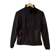 Arc'teryx Women's Covert Cardigan Black Fleece Jacket Size Medium Trim Fit