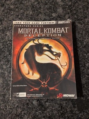 Mortal Kombat Deception - Brady Games Strategy Guide No Poster