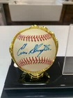 Enos Slaughter Signed Rawlings Official National League Baseball
