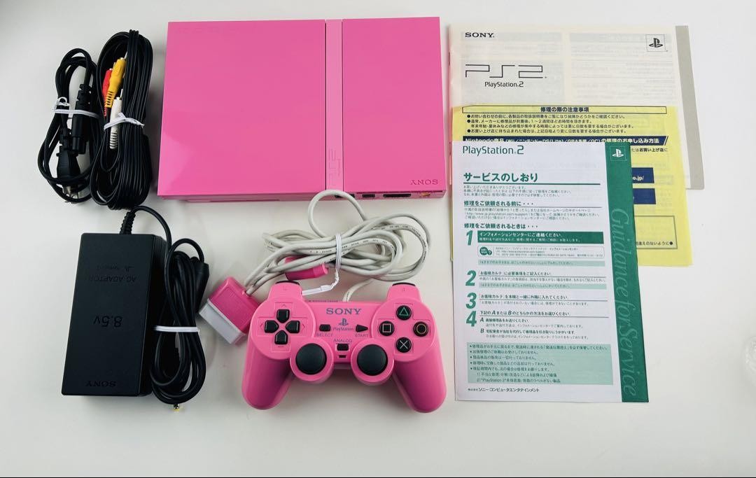 Sony PlayStation2 SCPH-77000 PK Pink Working Tested Used