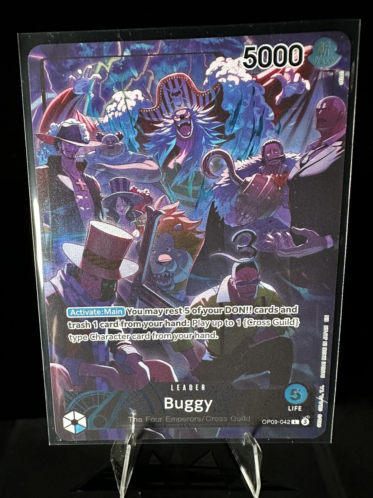 Buggy (051) (English Version 2nd Anniversary Set) OP09-051 One Piece LightlyPLay