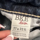 BKE Women's Bootcut Jeans Blue Denim Embroidered Stretch 5-Pocket Design — photo 6