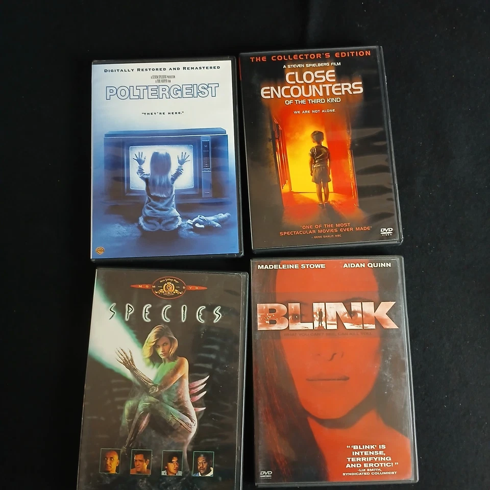 Lot of Nostalgic Horror/Sci-Fi DVDs-Poltergeist/Species/Red Eye/The Cell - Image 2 of 4