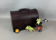 NIB One Yr Special Ed Real Musgrave Pocket Dragons SIGNED "GO GO GETAWAY CART"