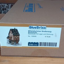 BlueBrixx Mittelalter Straßenzug Backstube 2...