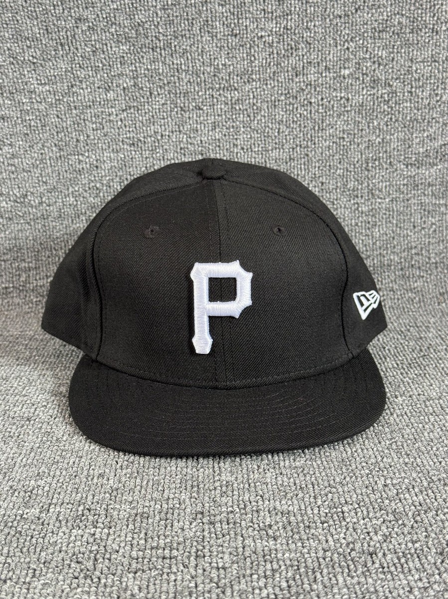 New Era Pittsburgh Pirates 59FIFTY Fitted Hat Black 7 3 4 MLB Cap