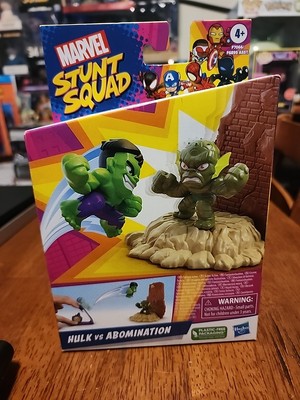 Marvel Stunt Squad Hulk vs. Abomination Toy Playset New Sealed