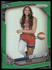 2025 Panini Prizm WNBA #149 Kiki Iriafen Green Prizms (i20091)