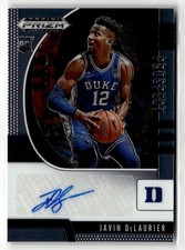 Javin DeLaurier Rookie Auto 2020 Panini Prizm Draft Picks Collegiate #PA-JD