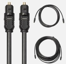 1M Digital Audio Fibre Optic Optical TOSLink Cable Lead Wire Sound Bar TV PS4