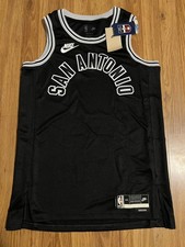 Nike NBA San Antonio Spurs Classic Edition Jersey Black Size 44 M Blank
