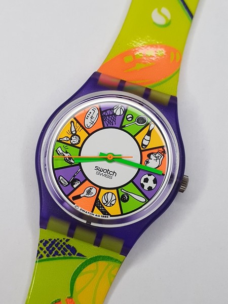 Swatch Cheerleader GV107 - funktioniert - 34mm