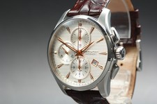 [N MINT] Montre Homme Hamilton Jazzmaster H325960 42mm Silver Dial...
