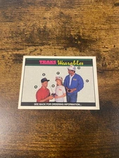 1991 Traks Wearable Ordering Information Card (A)