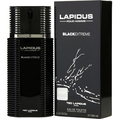 Ted Lapidus Lapidus Black Extreme by for Men - 3.3 oz EDT Spray New Sealed